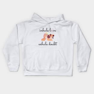 Inhale the Love, Exhale the Doubt Kids Hoodie